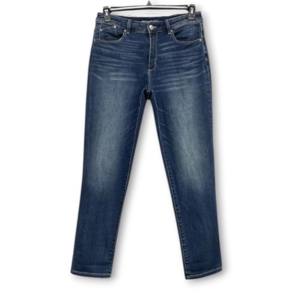 Chico’s Bundle Of Charm Boot Cut And Boyfriend Ankle Dark Wash Jeans Size 0.5/6 - Picture 10 of 15